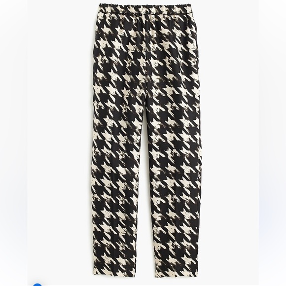J. Crew Silk Twill Pant In Wolfstooth - Picture 1 of 6